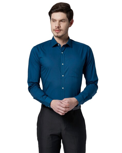 teal dress shirts for guys