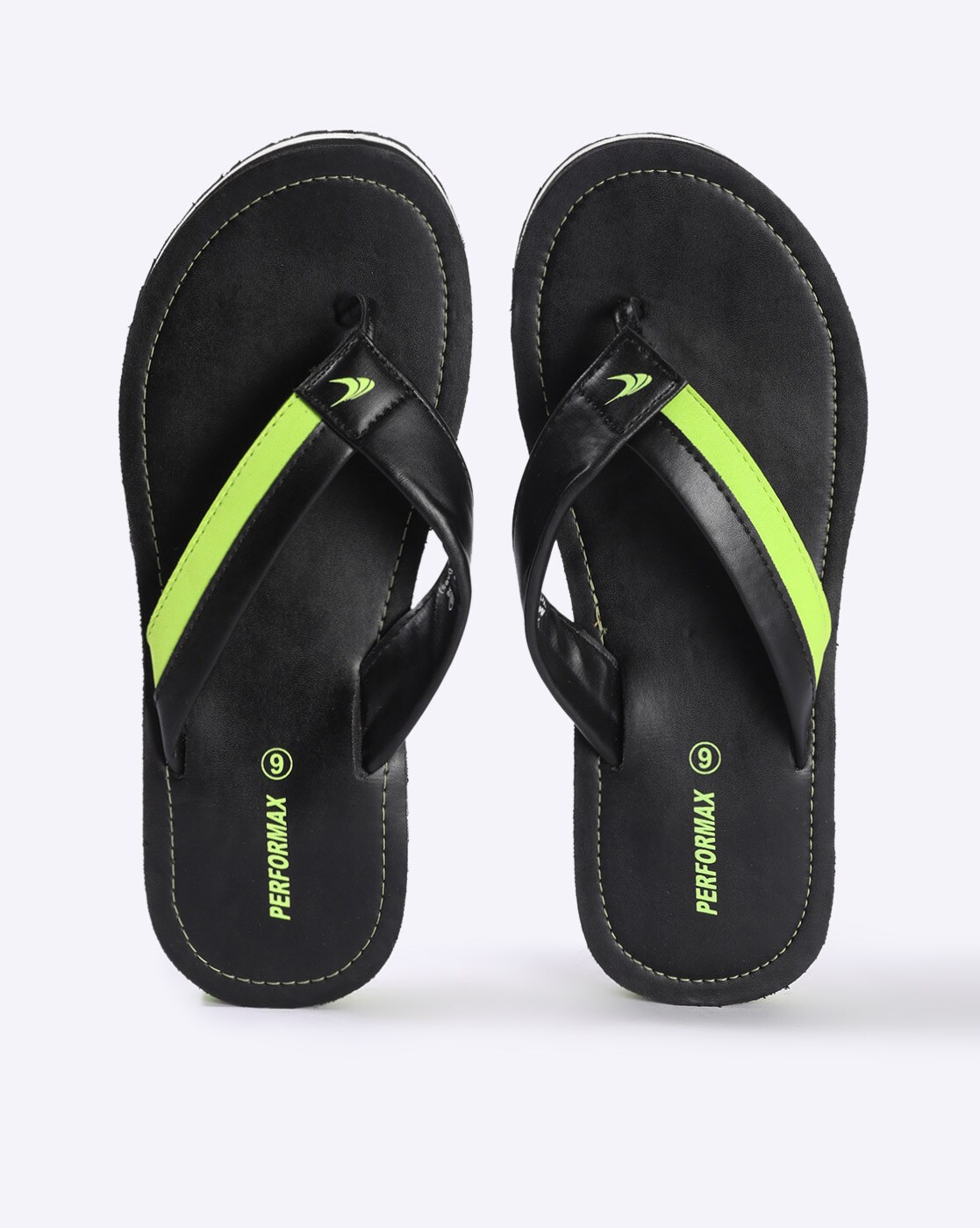 Buy Black \u0026 Green Flip Flop \u0026 Slippers 