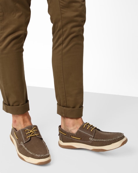 brown shoes combination casual