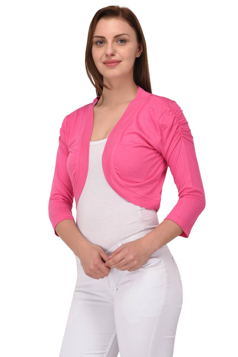 Buy Pink Shrugs \u0026 Jackets for Women by 
