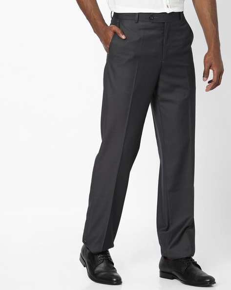 WILLS LIFESTYLE Regular Fit Men Grey Trousers - Buy WILLS LIFESTYLE Regular  Fit Men Grey Trousers Online at Best Prices in India | Flipkart.com