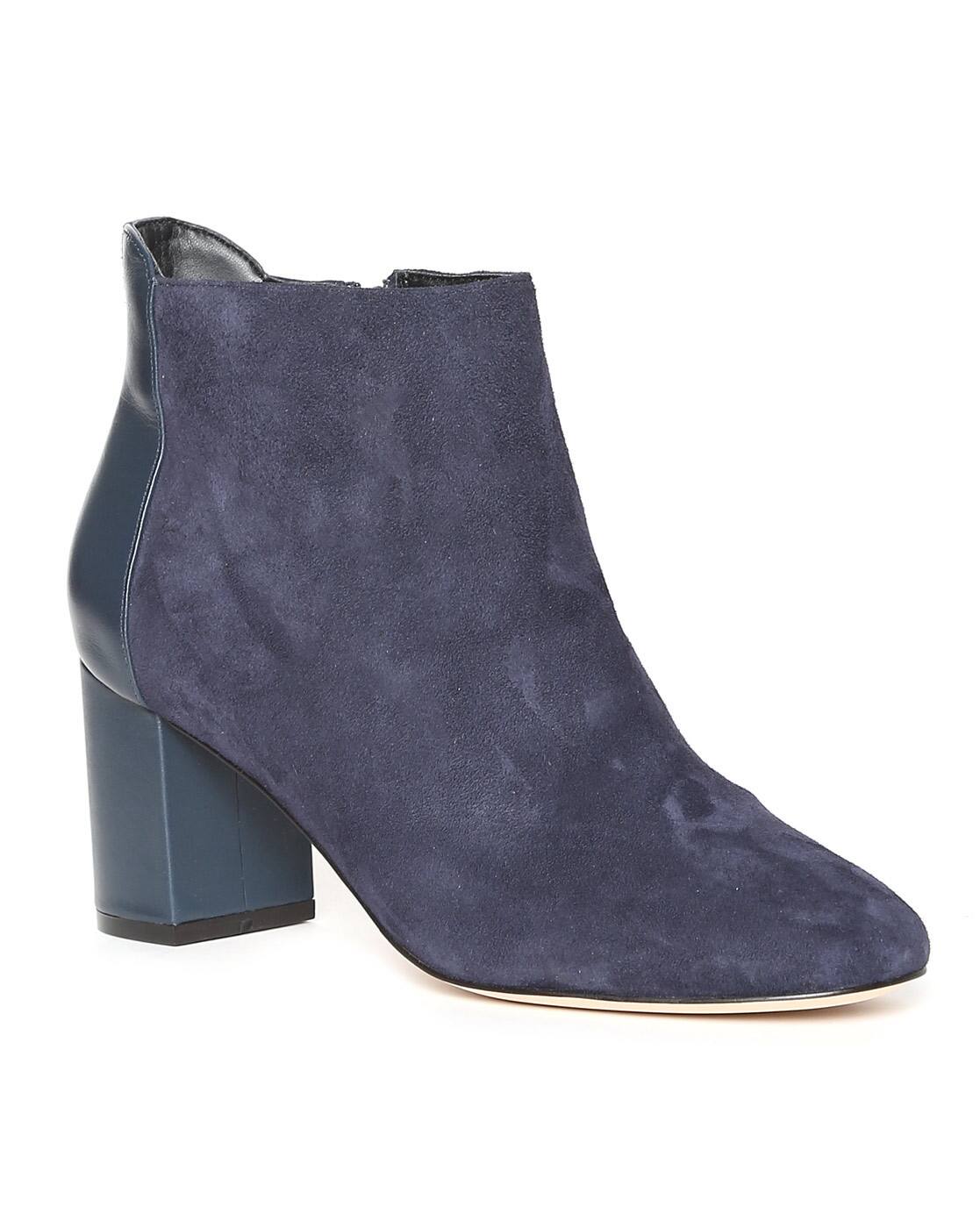 cole haan blue suede boots