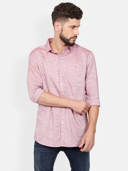 dark pink mens shirt