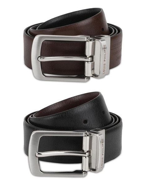 Set of 2 Leather Belts