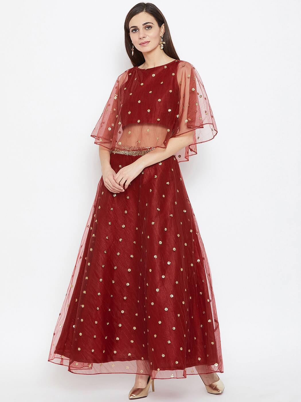 cape lehenga choli