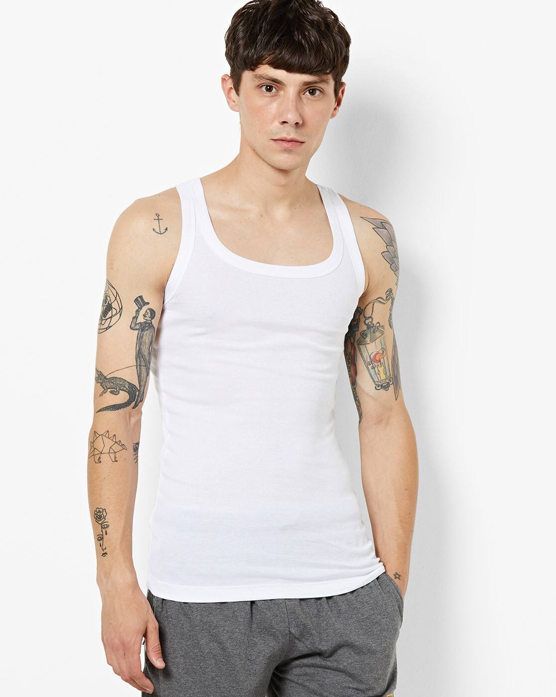 chromozome vest white