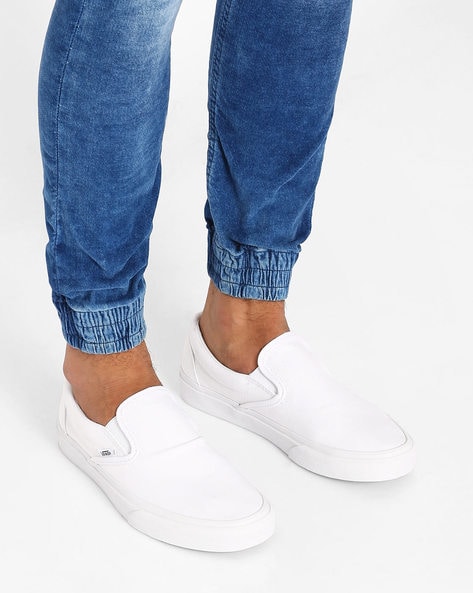 Vans Women's Asher Sneaker - White/White | SoftMoc.com