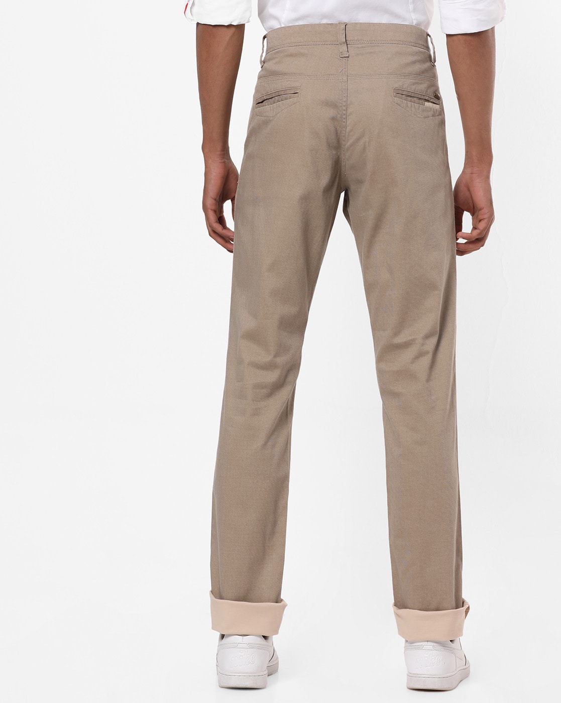 Buy Sand Trousers & Pants for Men by OXEMBERG Online | Ajio.com