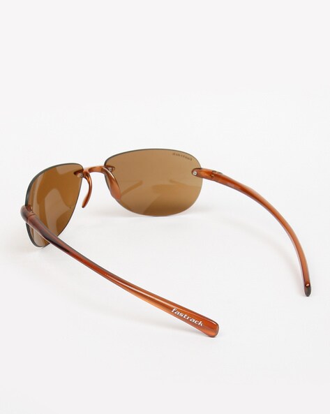 Buy Fastrack Brown Sports Sunglasses for Men online