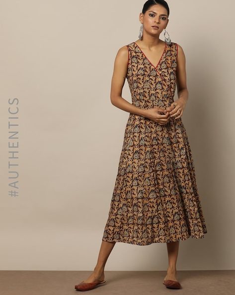 Buy Beige Dresses & Gowns for Women by Indie Picks by AJIO Online