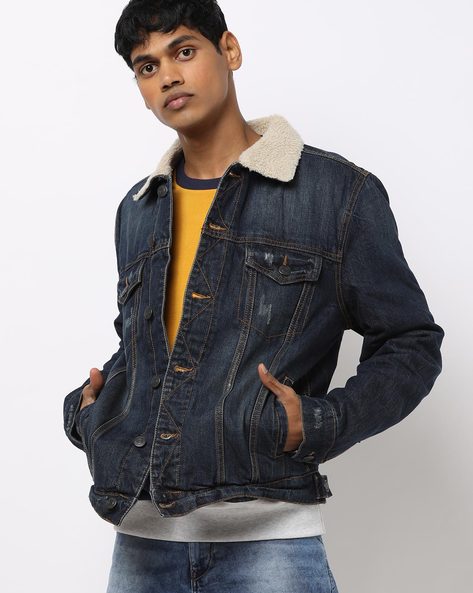 Buy Blue Jackets & Coats for Men by ECKO UNLTD Online | Ajio.com