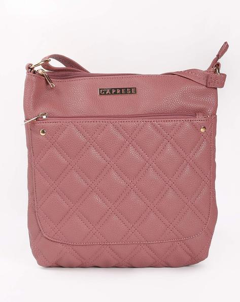 Caprese pink 2025 sling bags