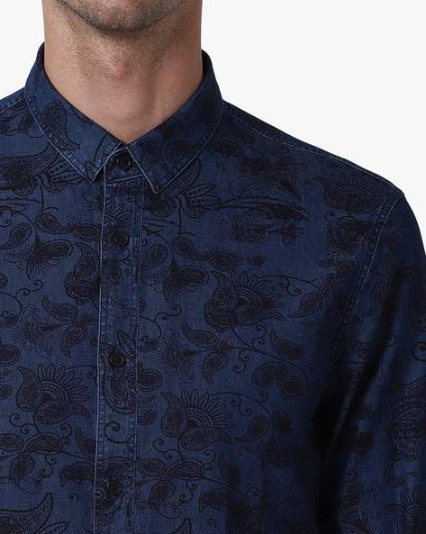 Buy Indigo Shirts for Men by ARMANI EXCHANGE Online Ajio