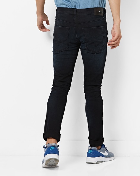 Buy Dark Blue Jeans for Online by Jeans Pepe Men