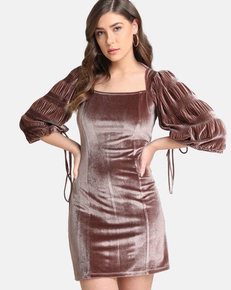 Buy Copper Dresses for Women by Kazo 