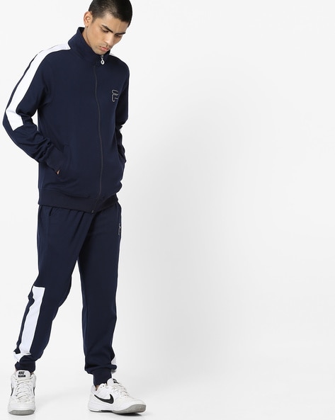 Buy Navy Blue Tracksuits for Online | Ajio.com