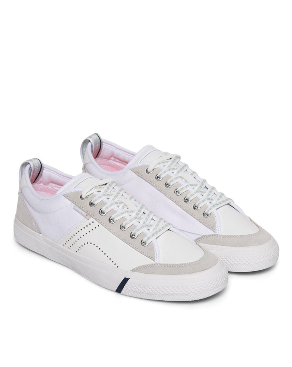 superdry white shoes