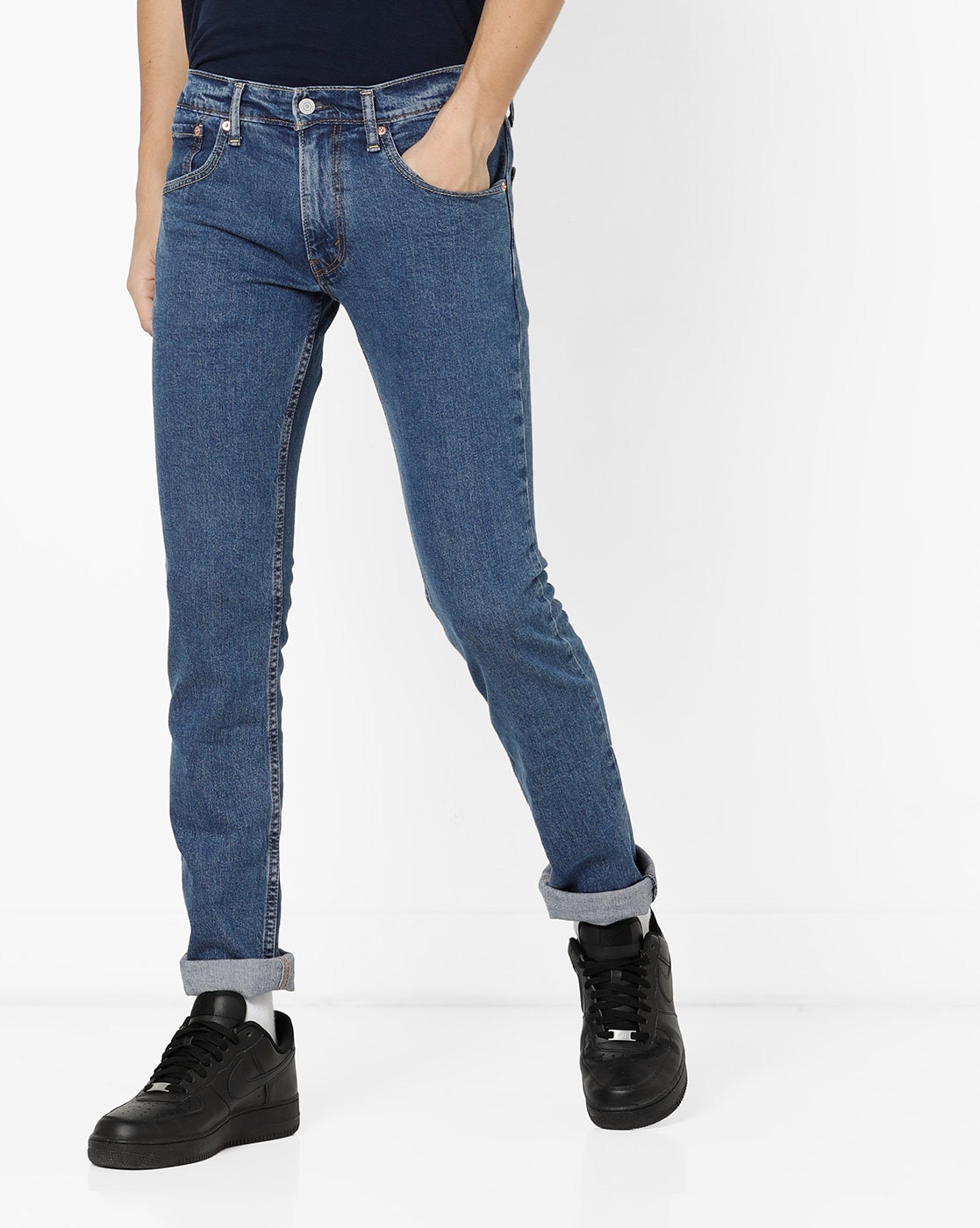 levis 65504 skinny fit men's jeans