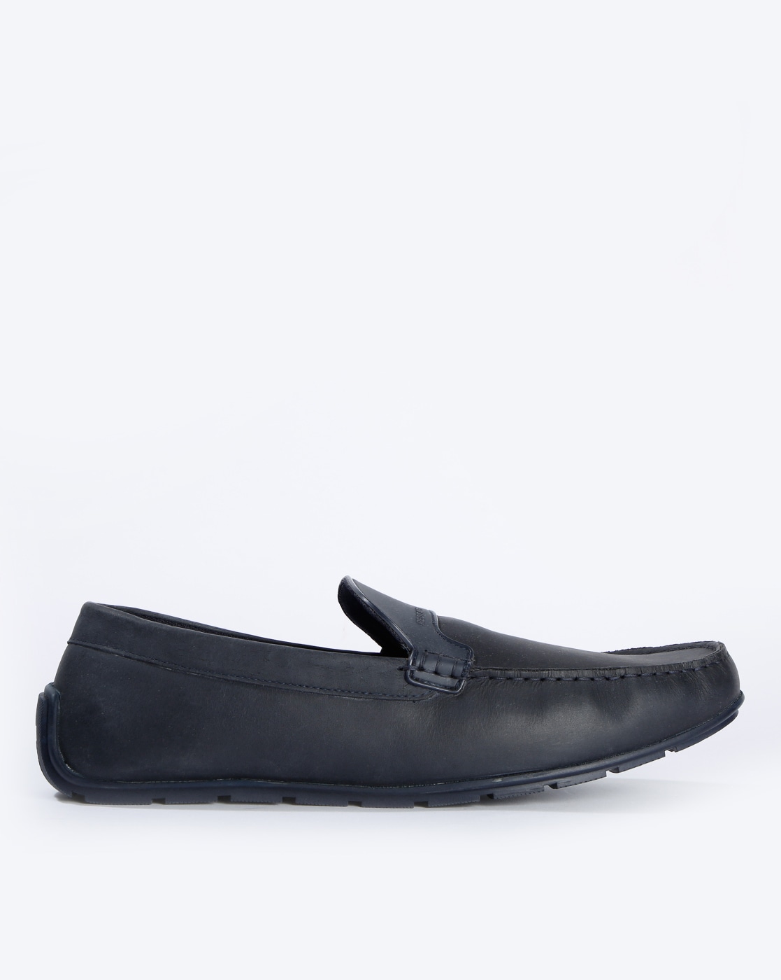 red tape navy blue loafers