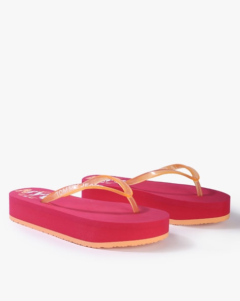 tommy hilfiger pink sandals