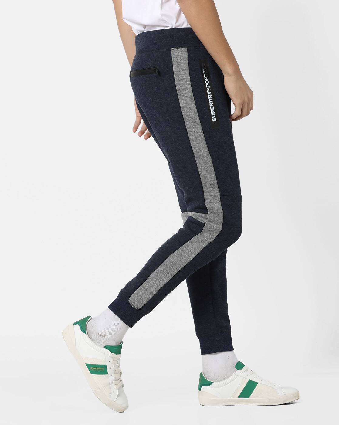 superdry gym tech stripe jogger