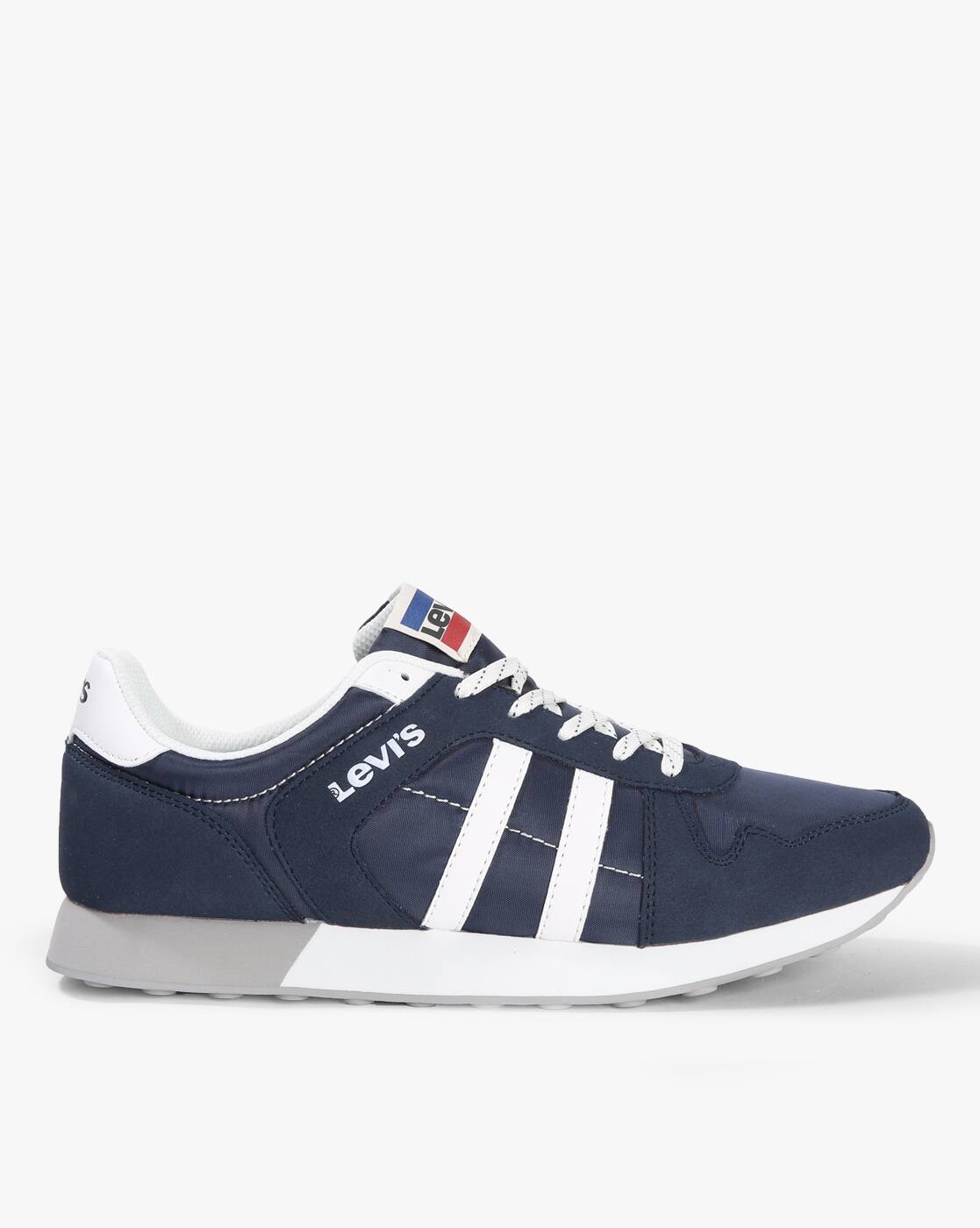 Buy Navy \u0026 White Sneakers for Men by 