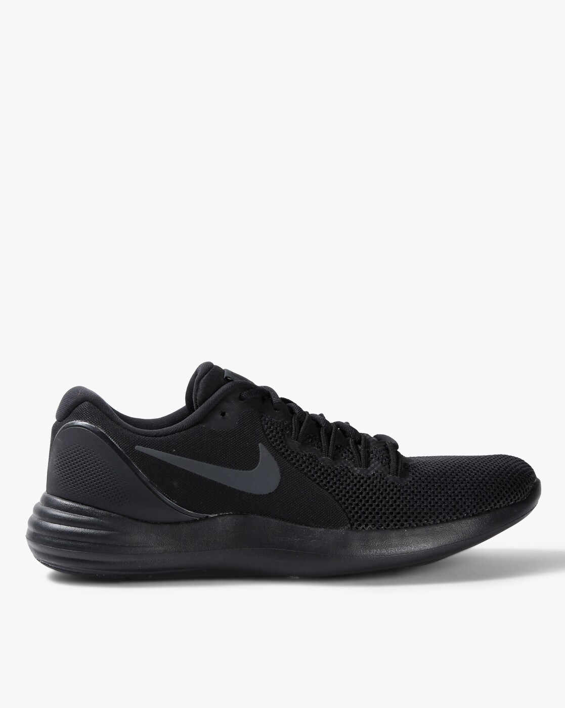 nike panelled lace up shoes