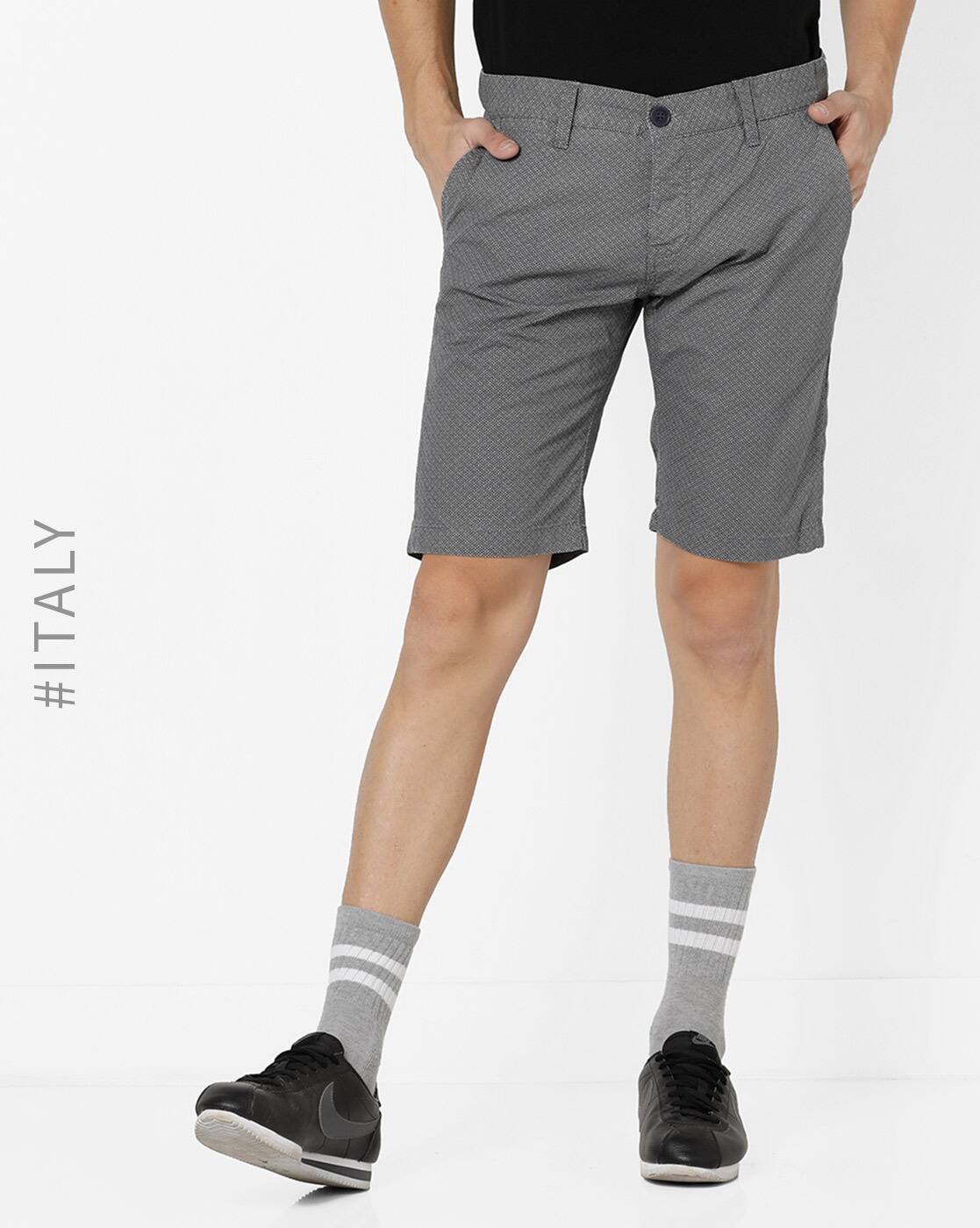 Buy Grey Shorts \u0026 3/4ths for Men by ALCOTT Online | Ajio.com