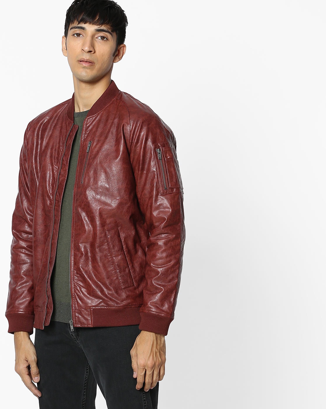 levi's maroon jacket