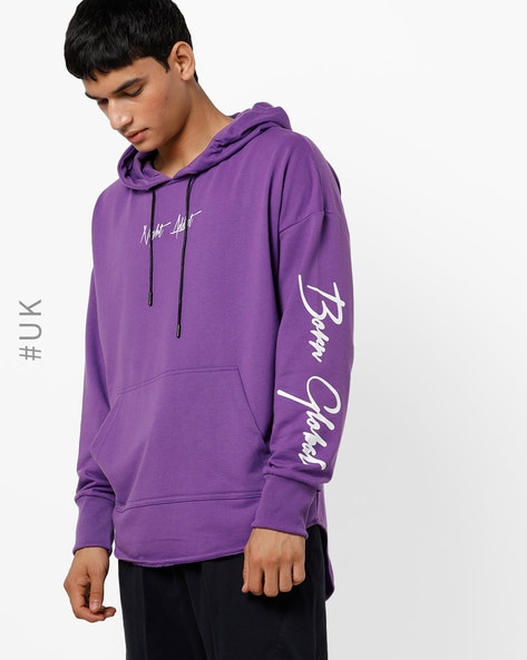 purple sweatshirt for men