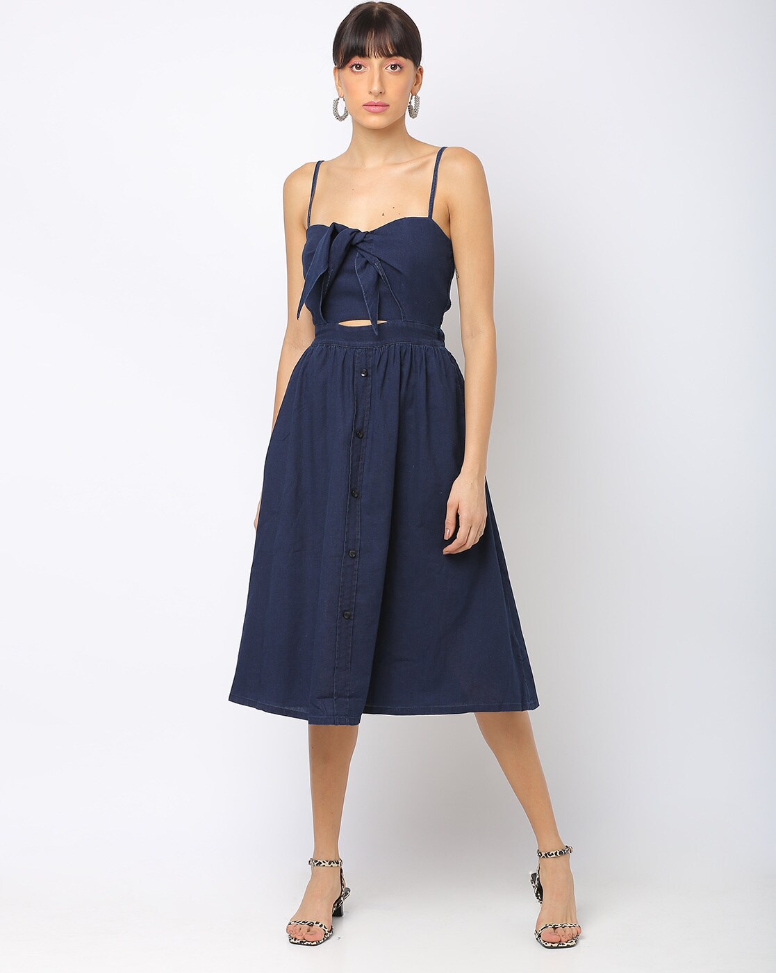 madame denim dress