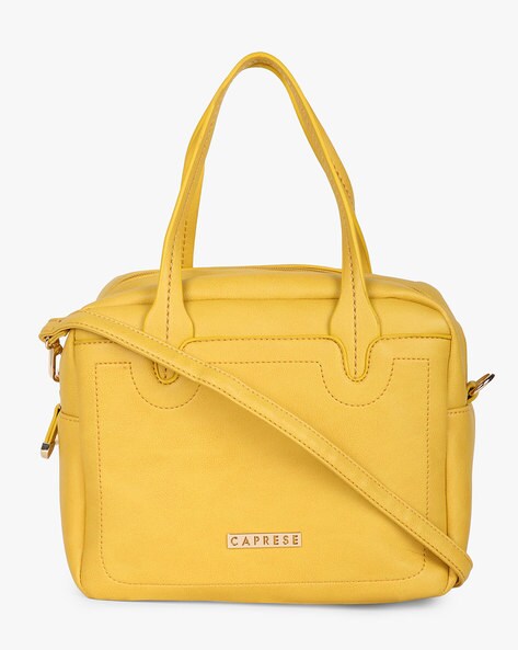 Caprese mustard yellow cheap handbag