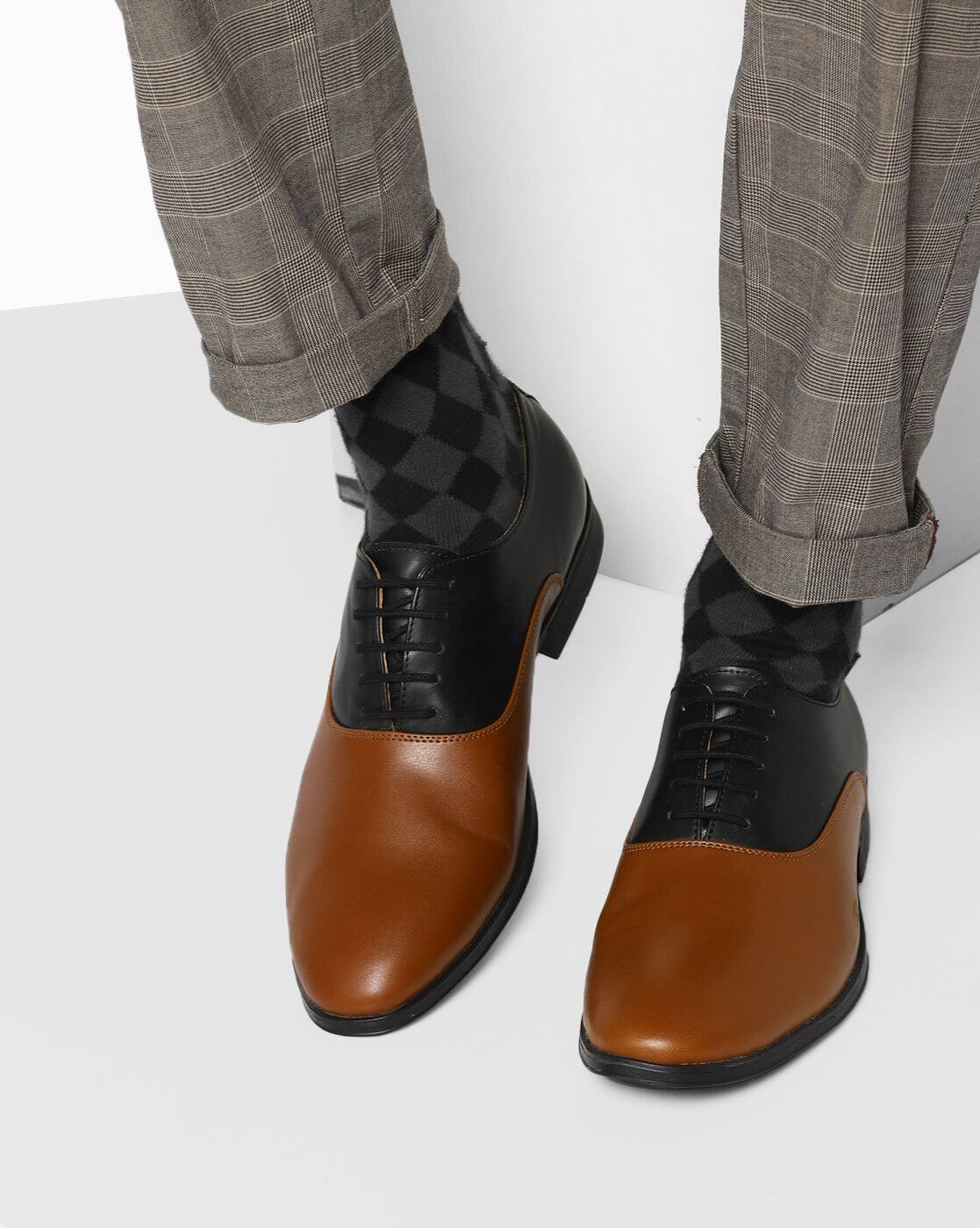 Buy Black \u0026 Brown Formal Shoes for Men 