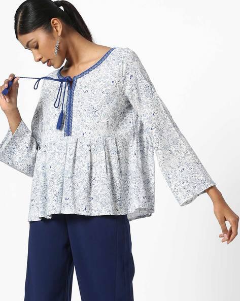 figs peplum top