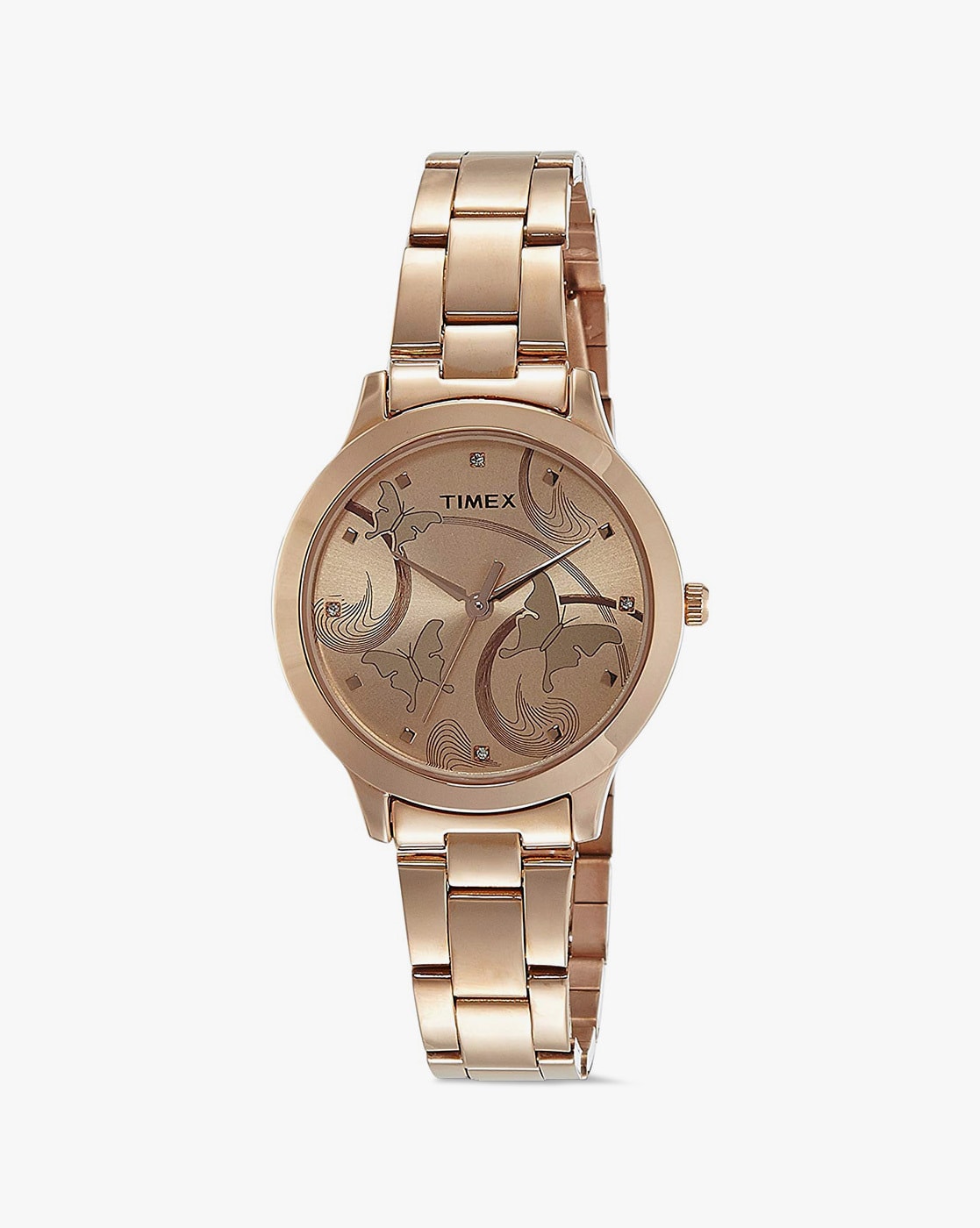 Timex rose hotsell gold watch