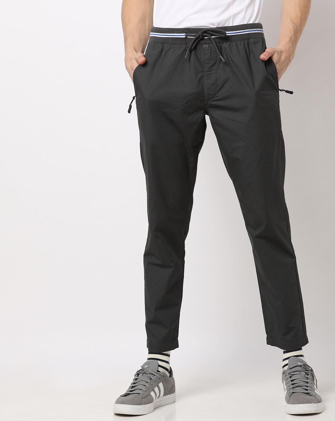 straight fit track pants