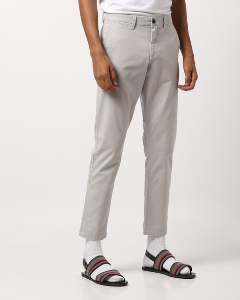 Buy Grey Trousers & Pants for Men by NETPLAY Online