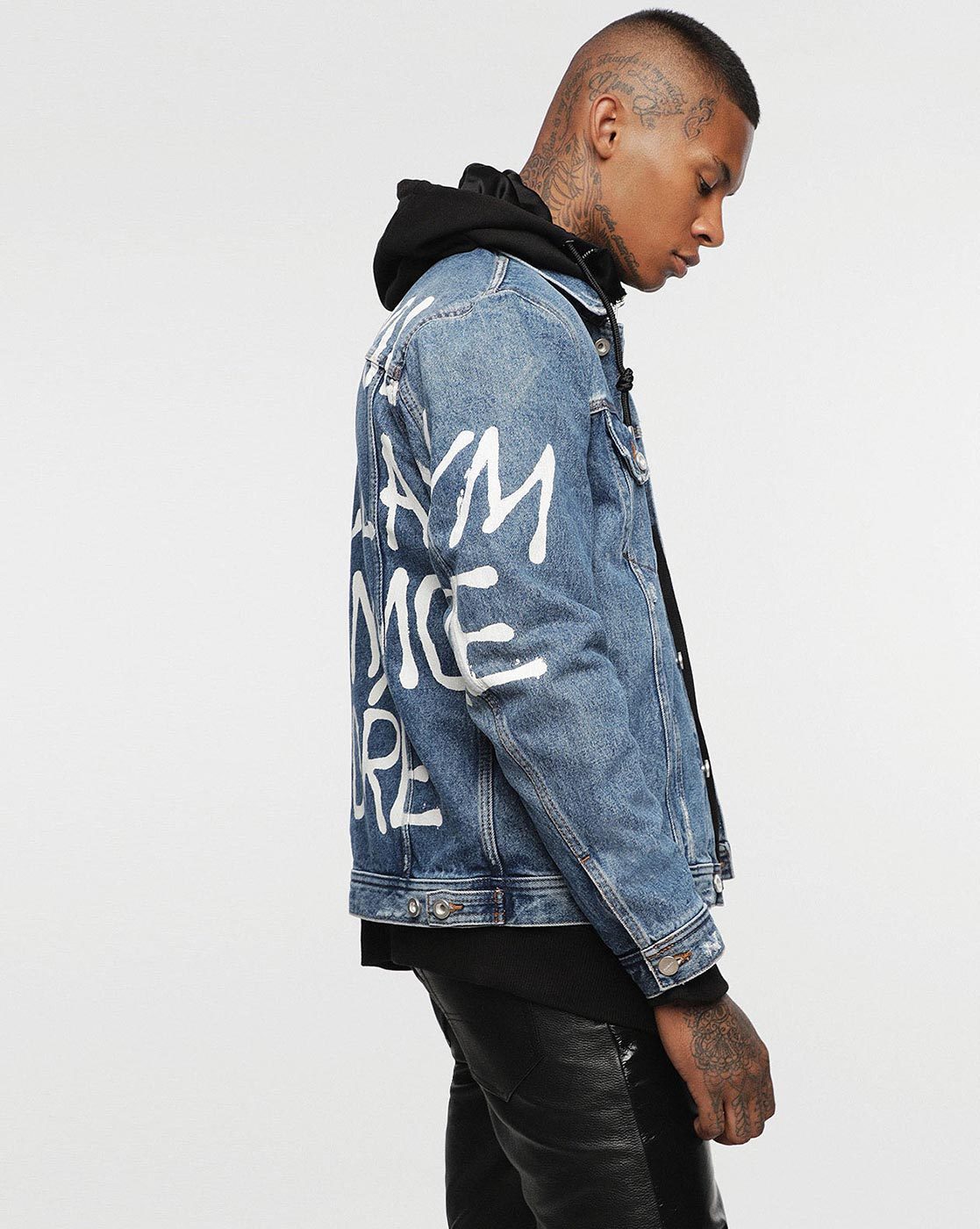 diesel nhill denim jacket