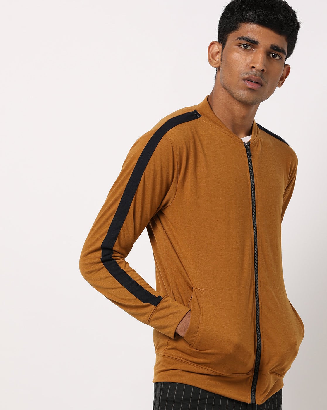 tan colored sweatshirt