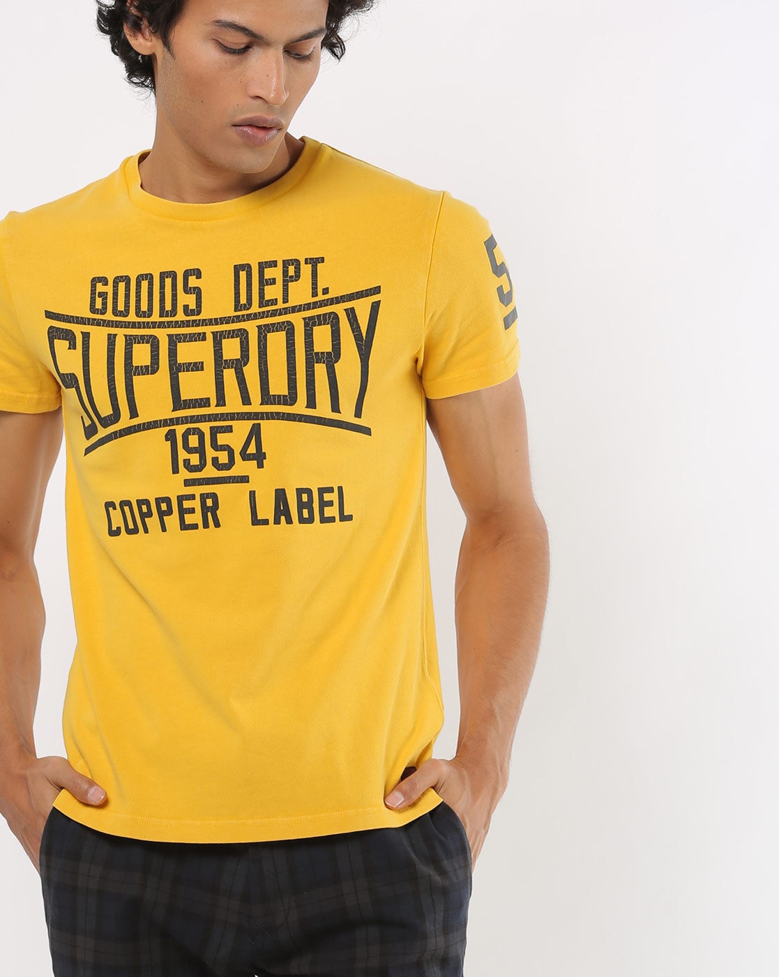 Yellow for Men by SUPERDRY Online | Ajio.com