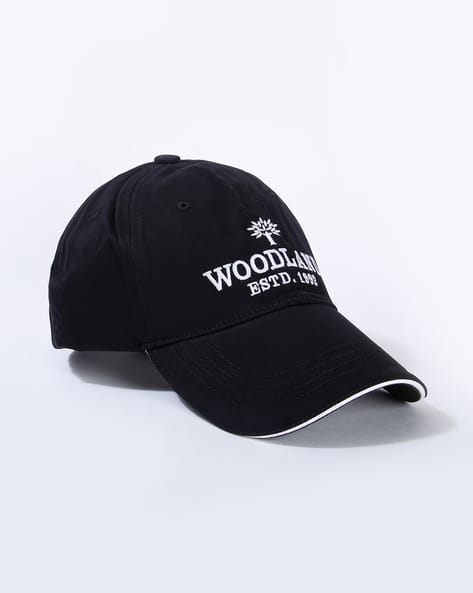 Buy WOODLAND Baseball Cap with Typography Online | Ajio.com