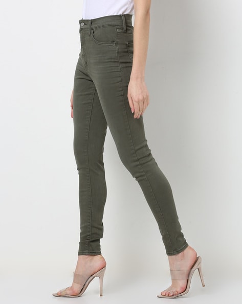 Buy Olive Green Jeans & Jeggings for Women by LEVIS Online 