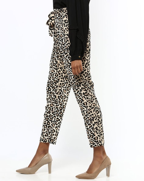 Zara Leopard Print Pants