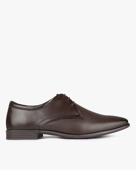 Textured Derby Formal Shoes