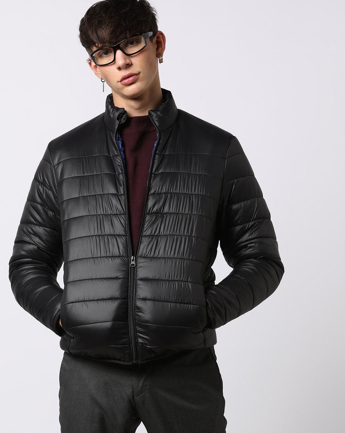Buy Black Jackets & Coats for Men by Trond Online | Ajio.com