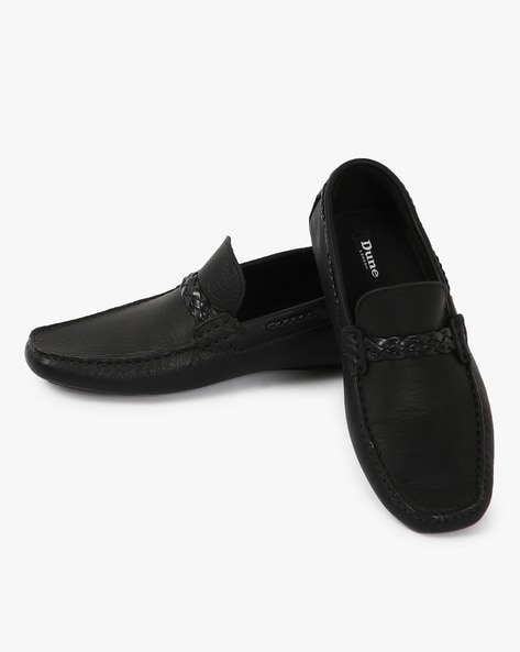 Brodie Loafers with Braided Accent