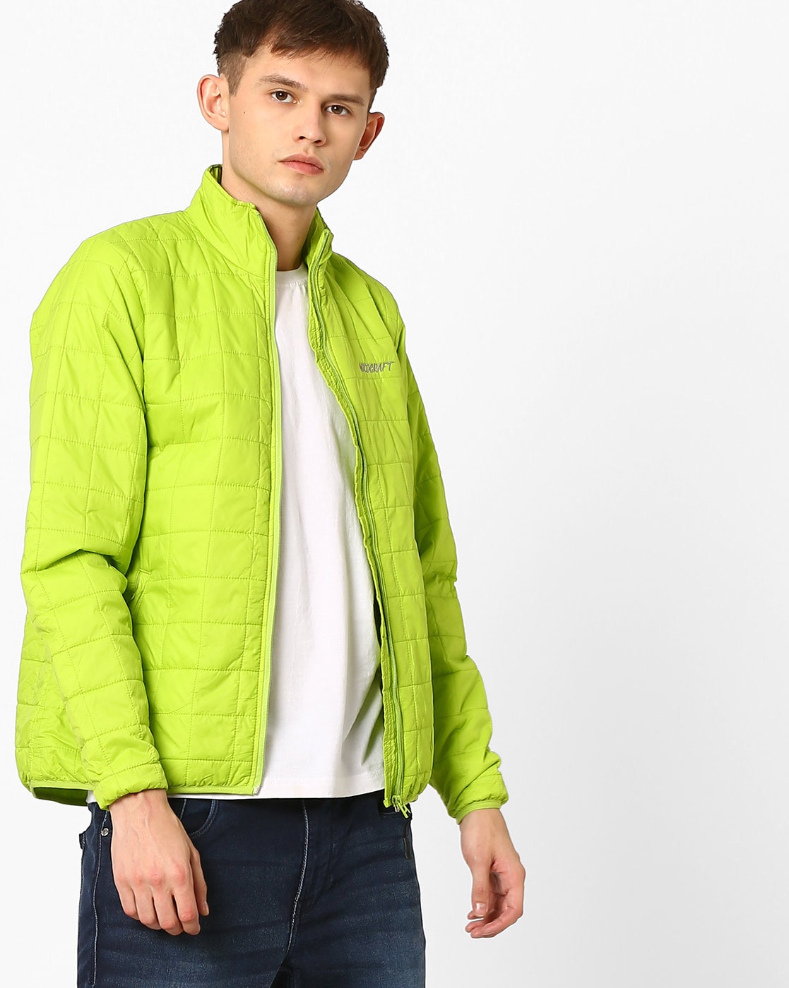 Buy HANGUP Solid Linen Regular Fit Men's Jacket | Shoppers Stop