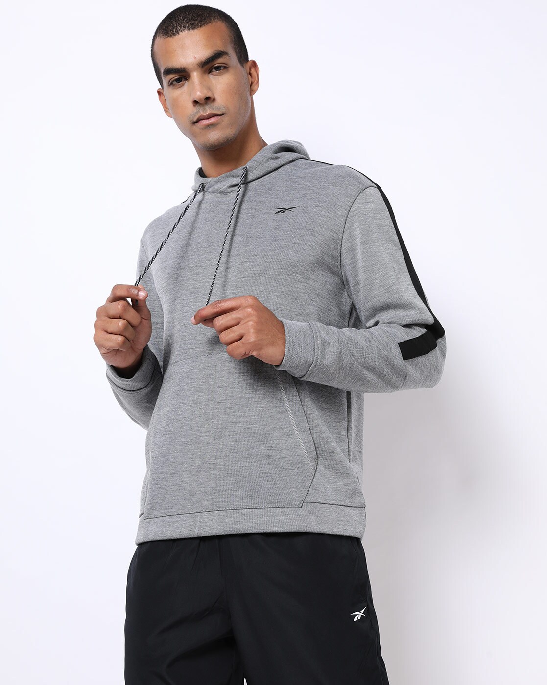 reebok grey sweatshirt