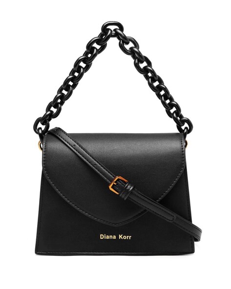 diana korr black handbag