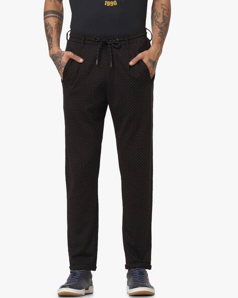 Vega Micro Print Pleated Pants